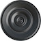 Ekena Millwork Dylar Ceiling Medallion (Fits Canopies up to 6 1/4"), Hand-Painted Pewter, 30"OD x 2 1/4"P CM30DYPES - alternate 1